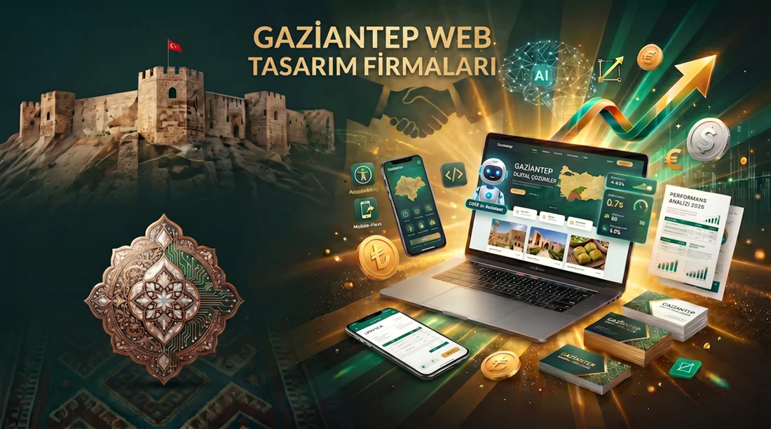 Gaziantep Web Tasarım Firmaları