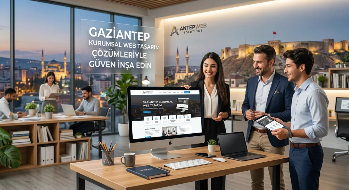 Gaziantep Kurumsal Web Tasarım Çözümleriyle Güven İnşa Edin