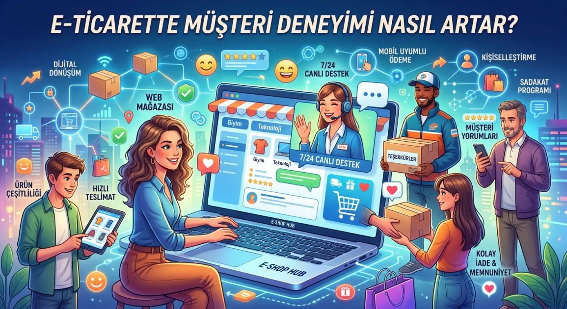 E-Ticarette Müşteri Deneyimi Nasıl Artar?